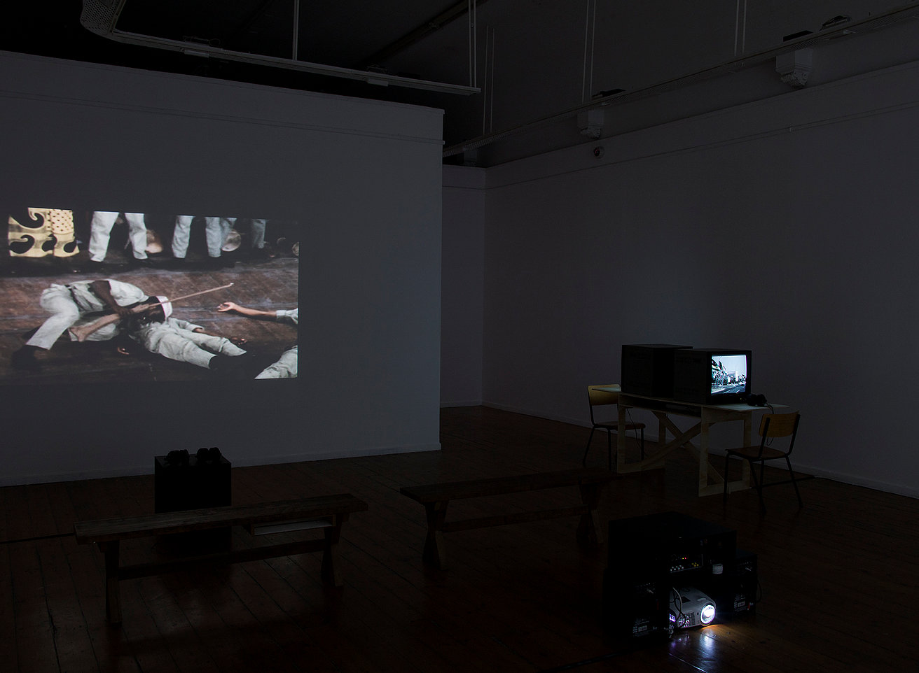Exhibition Histories and Afrofictions gallery view
