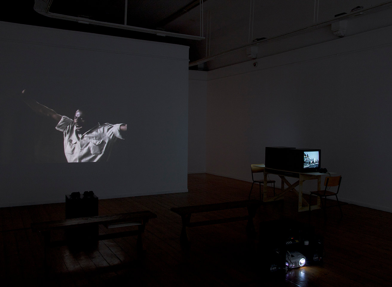 Exhibition Histories and Afrofictions gallery view