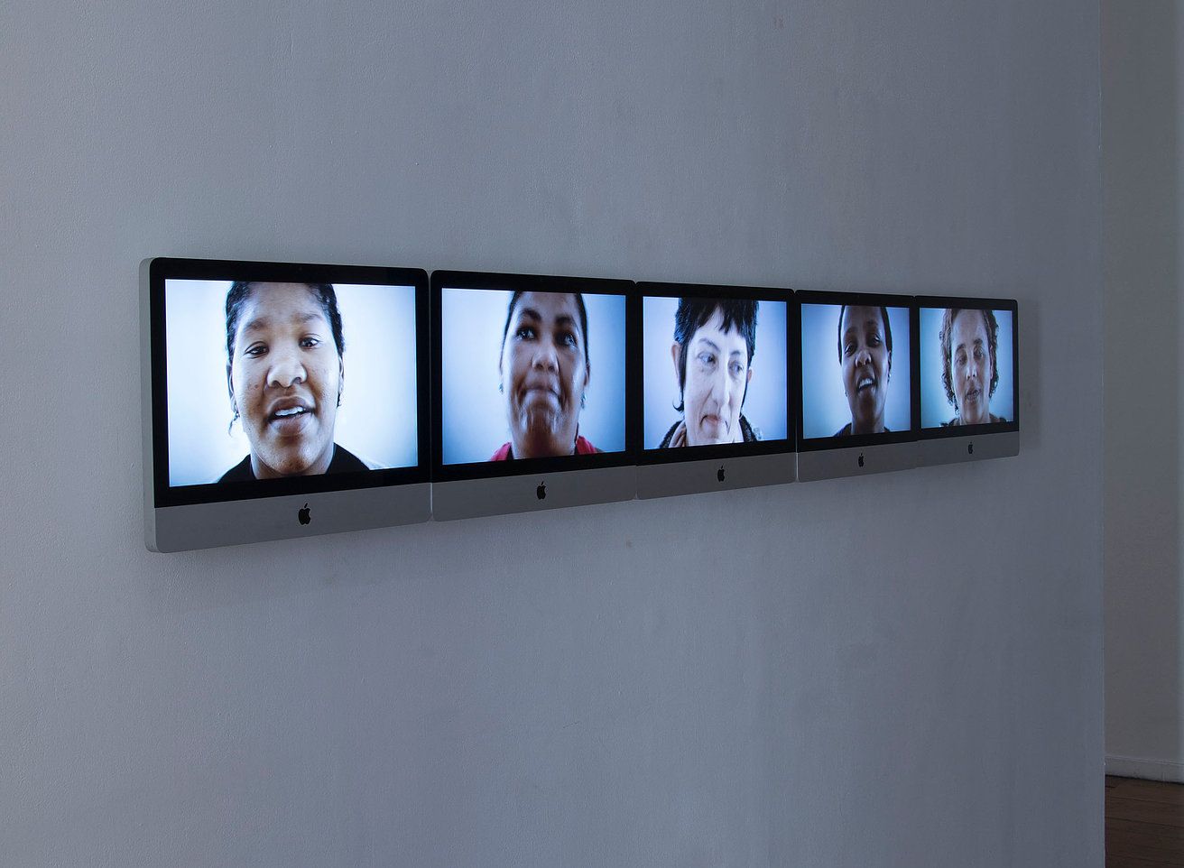 Gabrielle Goliath artwork at Looking After Freedom, Michaelis Galleries, 2017