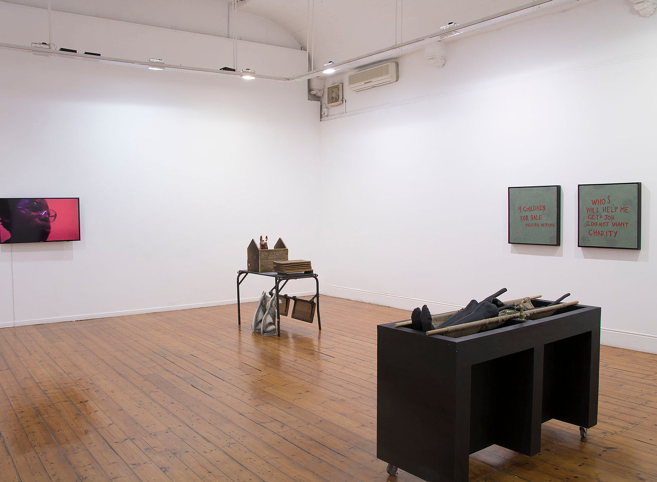 Looking After Freedom exhibition view, Michaelis Galleries, 2017