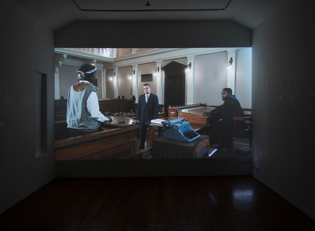 Uriel Orlow, The Crown Against Mafavuke installation view, 2017