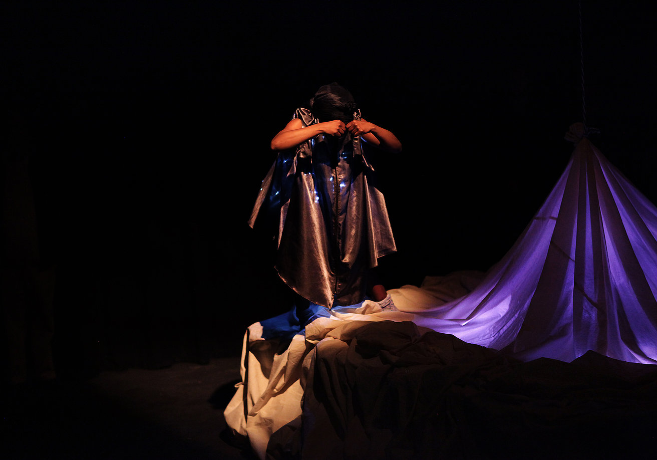 Qash-Qash performance at P4 Studio, 2017