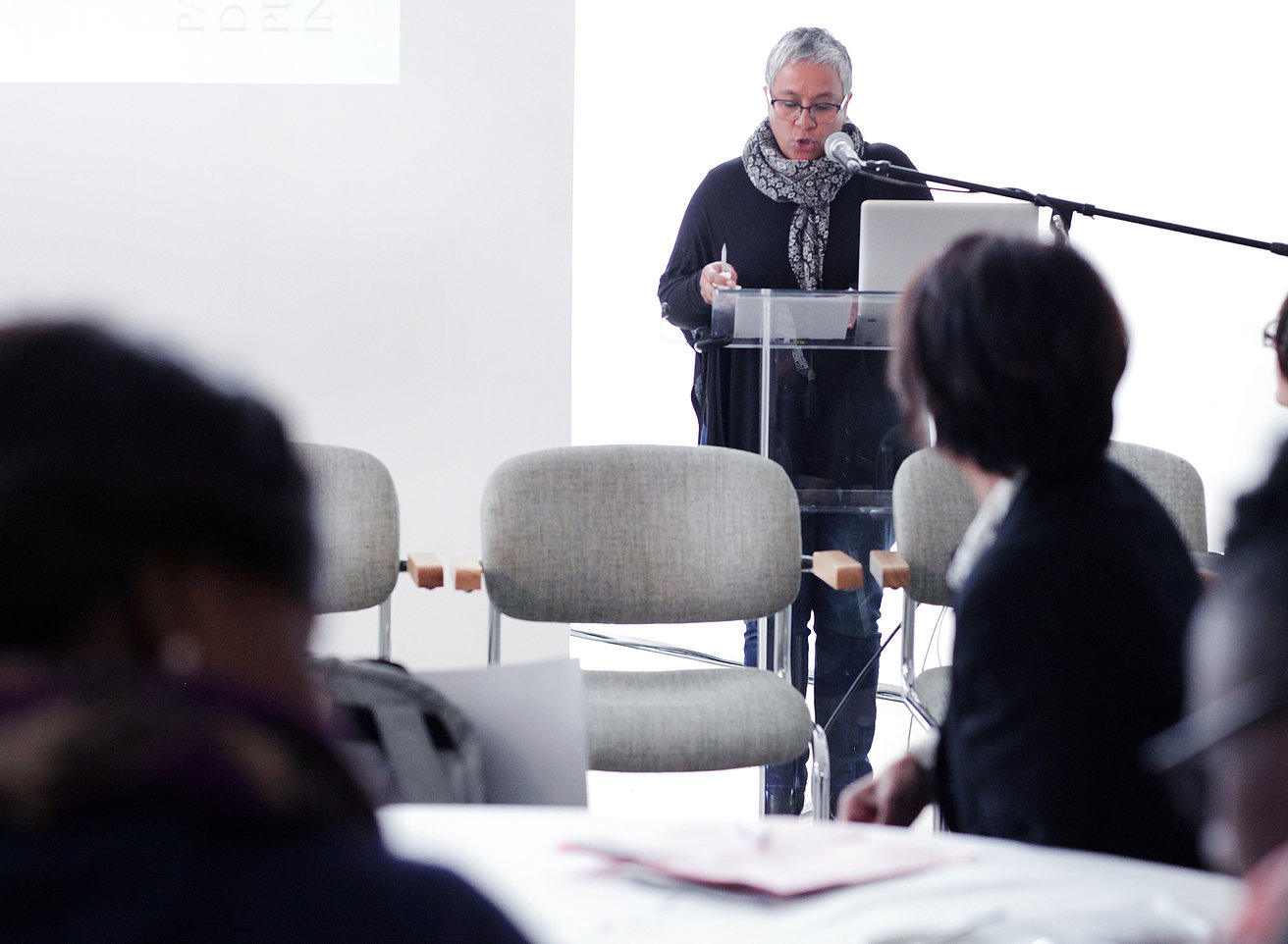 Berni Searle at The Second 3rd Space Symposium, 2017